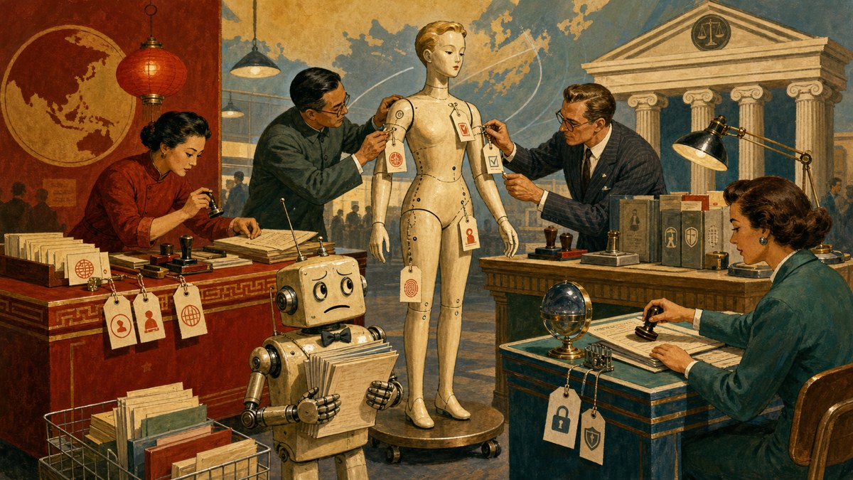 A digital-human product faces consent, publicity, and labeling rules in China, the U.S., and the EU at once